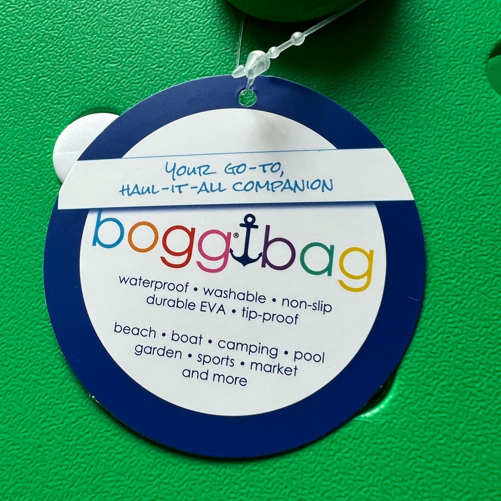 Bogg Bag Large Green Tote Bag NWT - Picture 3 of 13
